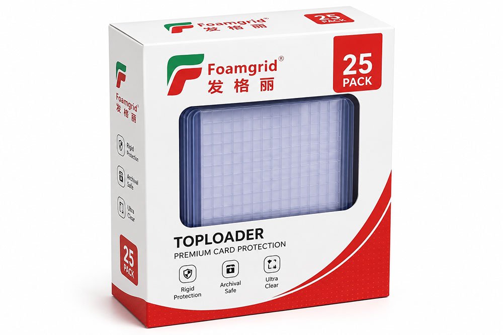 Retail Box custom packaging for Foamgrid card protection products