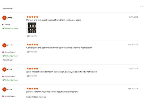 Foamgrid Alibaba repeat customers from France and US — colour quality and fast shipping