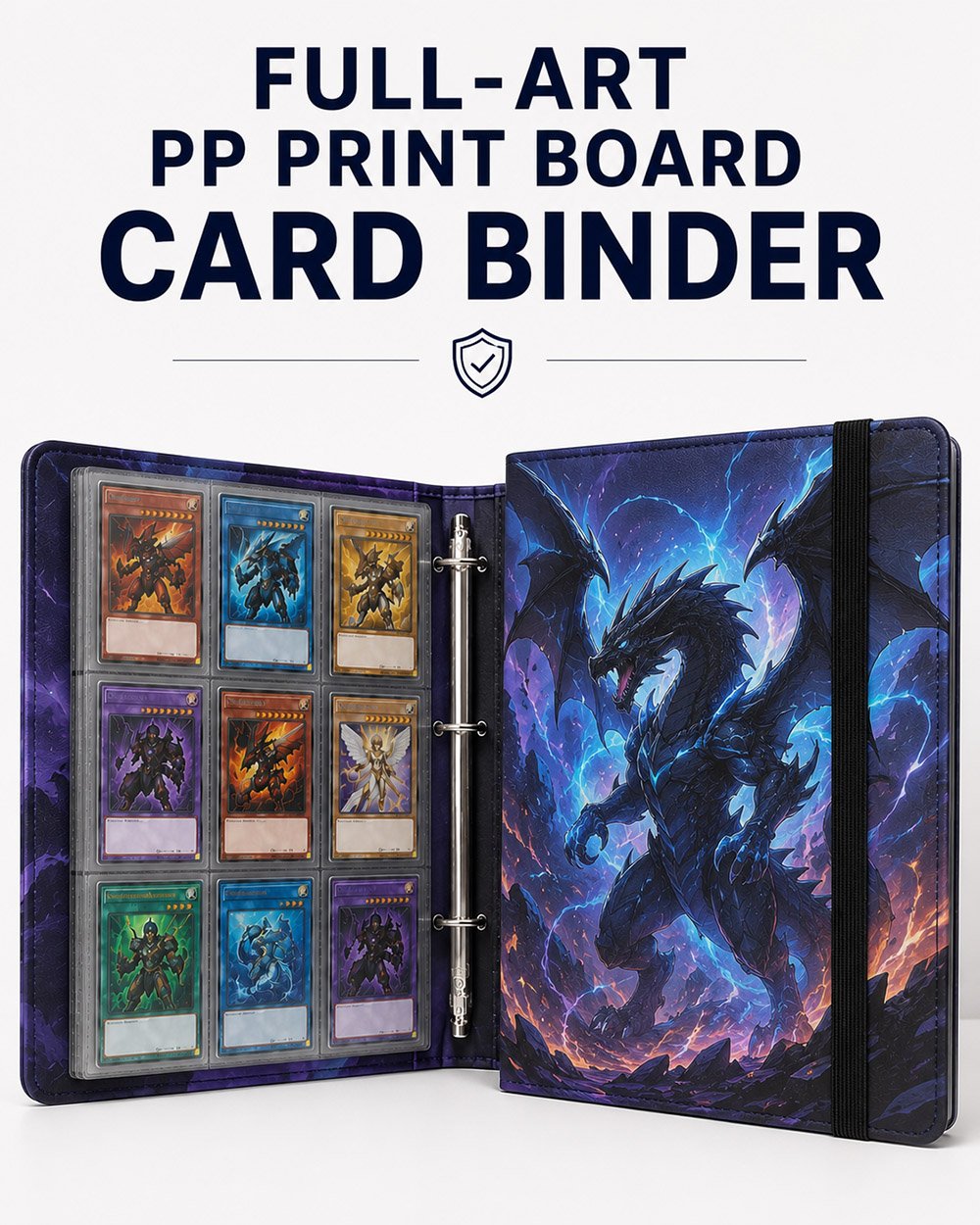 Full-Art PP Print Board cover material for Card Binder — Foamgrid custom print
