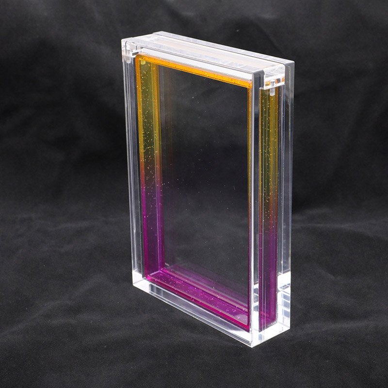 Graded Card Slab ultrasonic welded seam