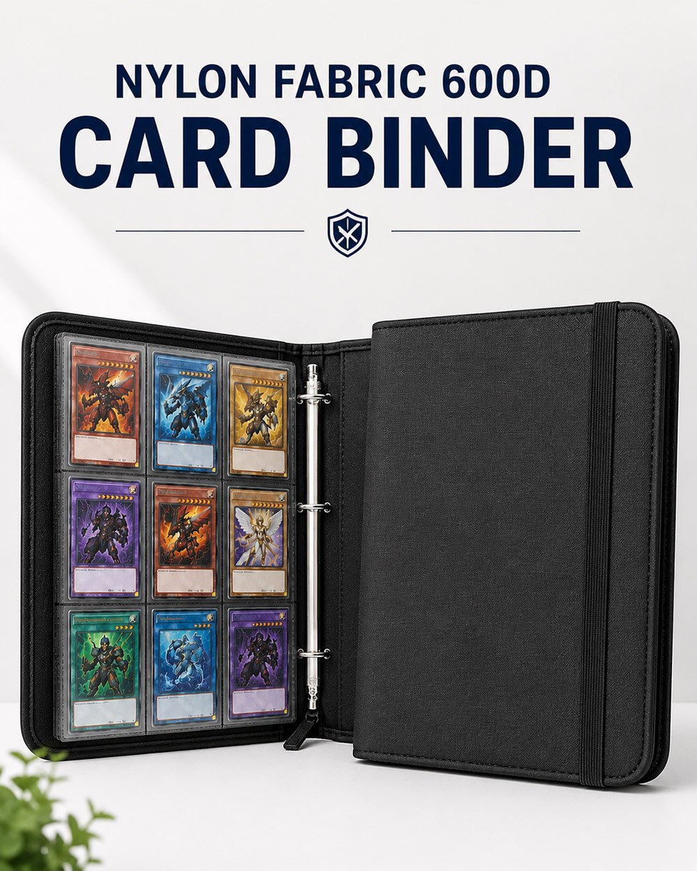 Nylon Fabric 600D cover material for Card Binder — Foamgrid travel-friendly