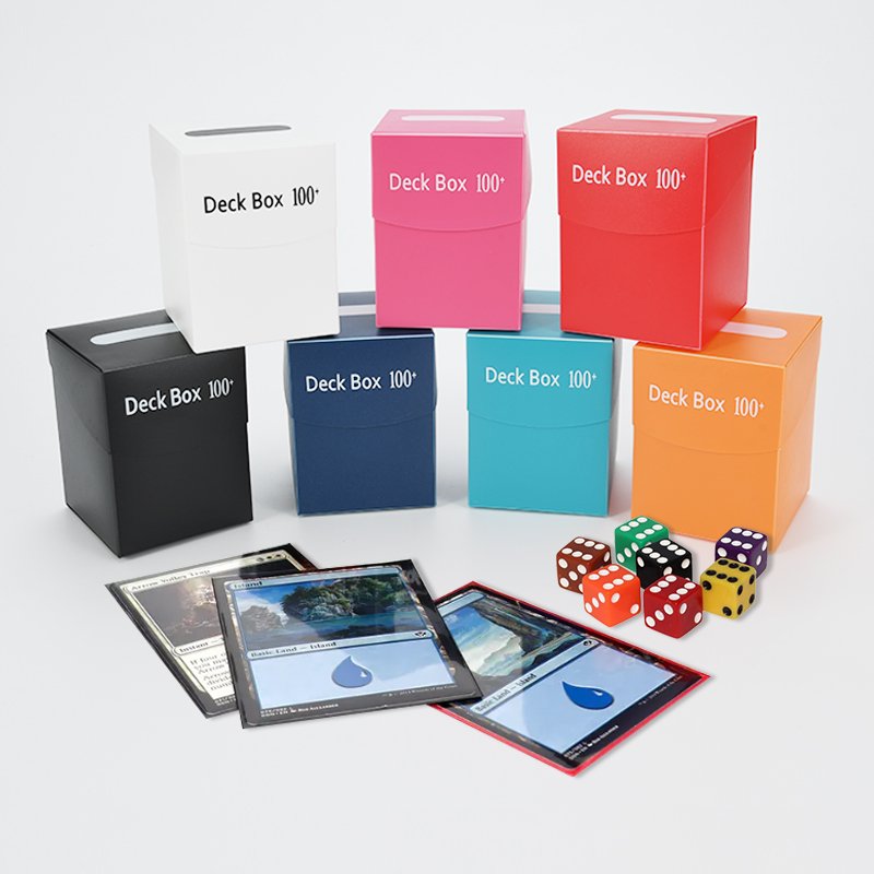 Card Deck Box capacity comparison all formats
