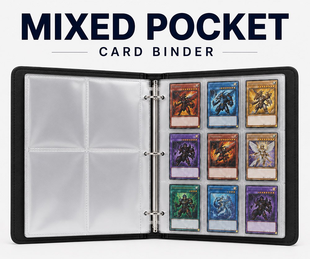 Mixed Page Bundle Card Binder — Foamgrid custom ratio